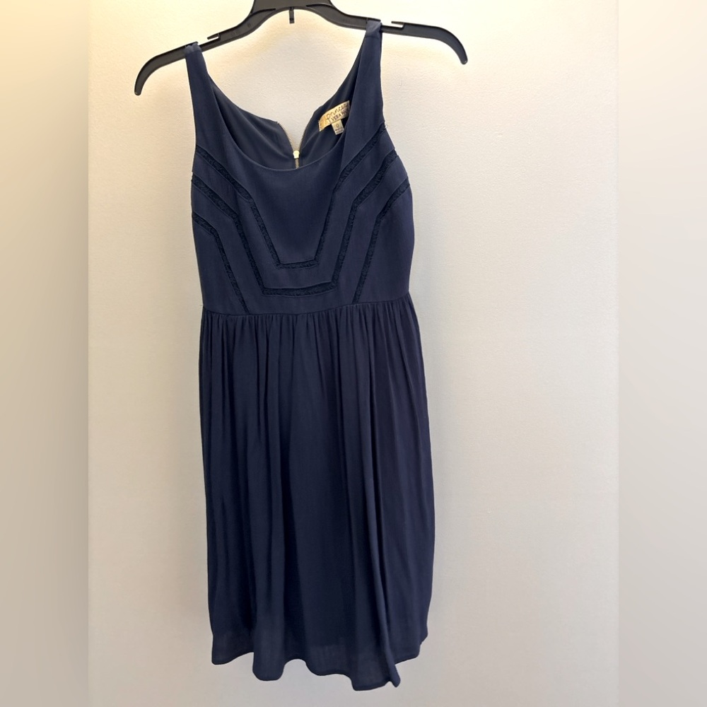 Princess Vera Wang Navy Sleeveless Dress Size 0‎